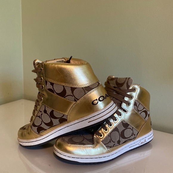 Gold Coach High Tops